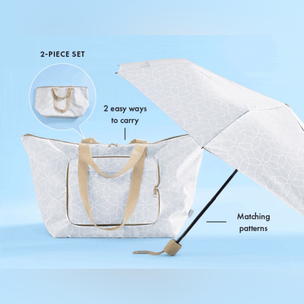 Brand New Foldable Tote  Umbrella